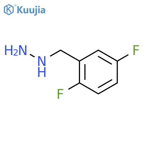 Hydrazine,[(2,5-difluorophenyl)methyl]- structure