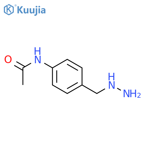N-4-(hydrazinylmethyl)phenylacetamide structure