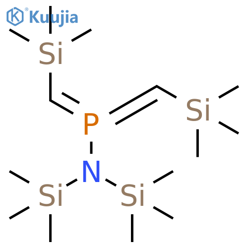 Phosphoranamine,N,N-bis(trimethylsilyl)-1,1-bis[(trimethylsilyl)methylene]-, (E,Z)- structure