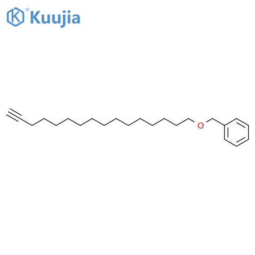 BENZENE, [(15-HEXADECYNYLOXY)METHYL]- structure