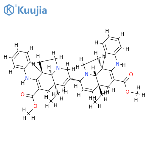 (5α,5'α,8'β,12β,12'β,19α,19'α)-2,2',3,3',6,6',7,7'-Octadehydro-7,8'-biaspidospermidine-3,3'-dicarboxylic acid dimethyl ester structure