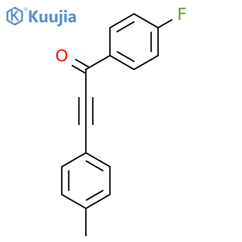 2-Propyn-1-one, 1-(4-fluorophenyl)-3-(4-methylphenyl)- structure