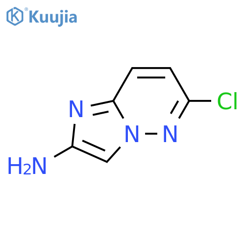 6-chloroimidazo[1,2-b]pyridazin-2-amine structure
