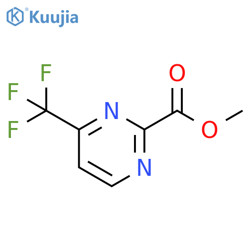 Methyl 4-(trifluoromethyl)pyrimidine-2-carboxylate structure