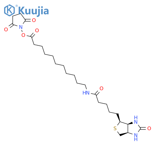 SLC-NHS-(+)-Biotin structure
