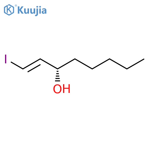 1-Octen-3-ol, 1-iodo-, (S)- structure