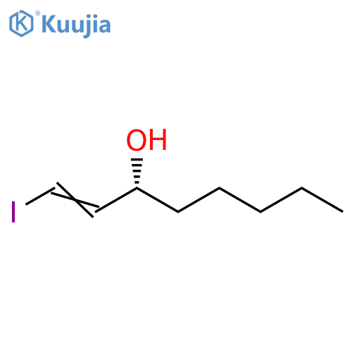 1-Octen-3-ol, 1-iodo-, (R)- structure