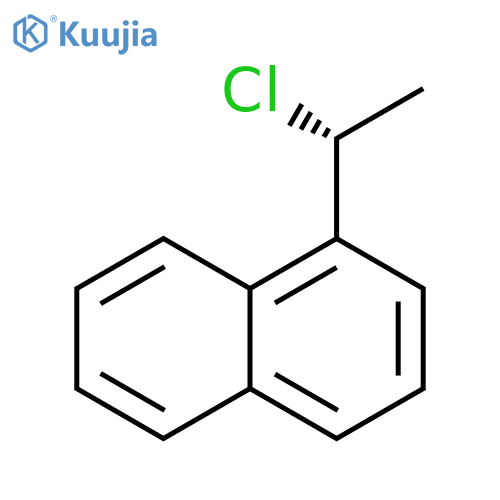 Naphthalene, 1-(1-chloroethyl)-, (R)- (9CI) structure