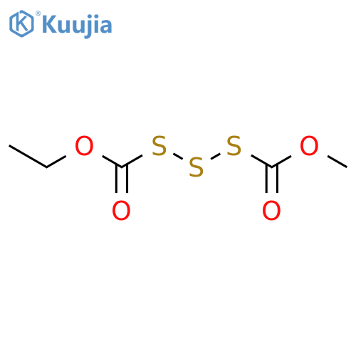 Trisulfide, ethoxycarbonyl methoxycarbonyl structure