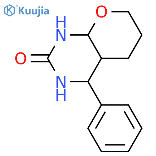 (4R,4AS,8AS)-4-PHENYLOCTAHYDRO-2H-PYRANO[2,3-D]PYRIMIDIN-2-ONE structure