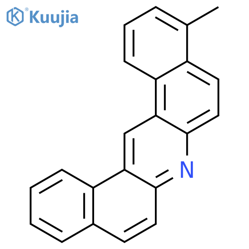 DIBENZ[A,J]ACRIDINE, 4-METHYL- structure