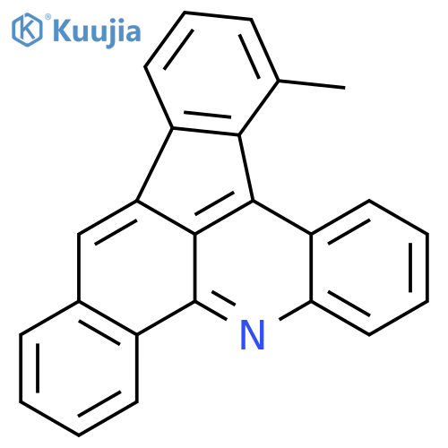 BENZ[C]INDENO[1,2,3-MN]ACRIDINE, 5-METHYL- structure
