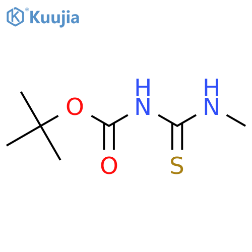 N-Boc-N'-methyl Thiourea structure