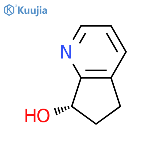 (S)-6,7-Dihydro-5H-cyclopenta[b]pyridin-7-ol structure
