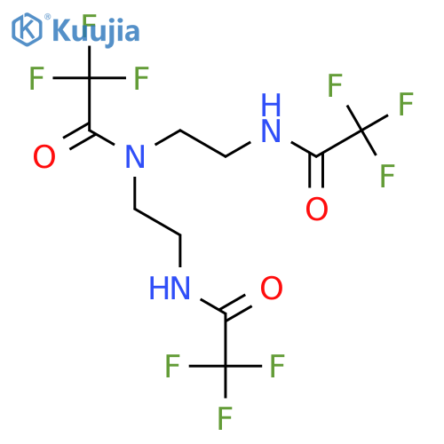 Acetamide, 2,2,2-trifluoro-N,N-bis[2-[(trifluoroacetyl)amino]ethyl]- structure