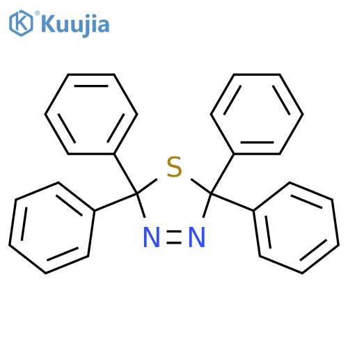 1,3,4-Thiadiazole, 2,5-dihydro-2,2,5,5-tetraphenyl- structure
