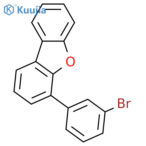 Dibenzofuran, 4-(3-bromophenyl)- structure