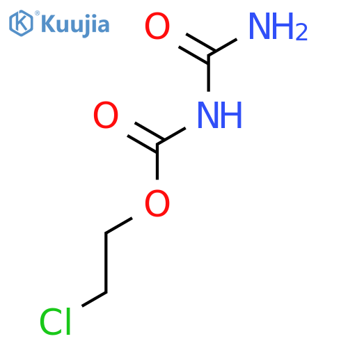 2-chloroethyl N-carbamoylcarbamate structure