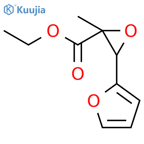 Oxiranecarboxylic acid, 3-(2-furanyl)-2-methyl-, ethyl ester structure