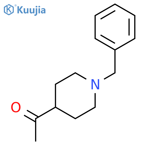 Ethanone, 1-[1-(phenylmethyl)-4-piperidinyl]- structure