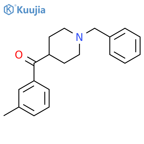Methanone, (3-methylphenyl)[1-(phenylmethyl)-4-piperidinyl]- structure