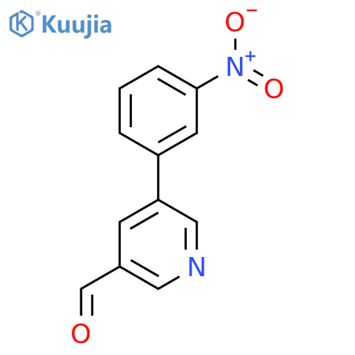 5-(3-Nitrophenyl)pyridine-3-carbaldehyde structure