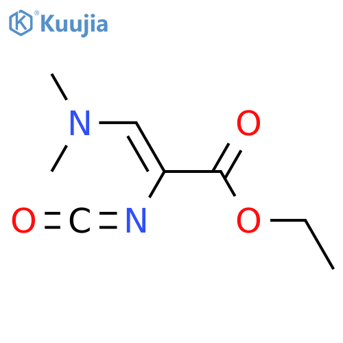 2-Propenoic acid, 3-(dimethylamino)-2-isocyanato-, ethyl ester, (Z)- structure