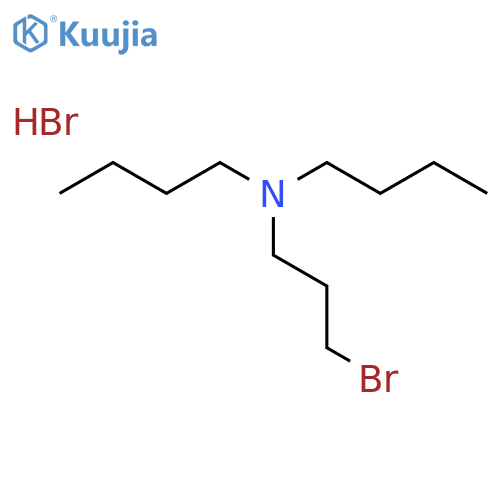 (3-bromopropyl)dibutylamine hydrobromide structure