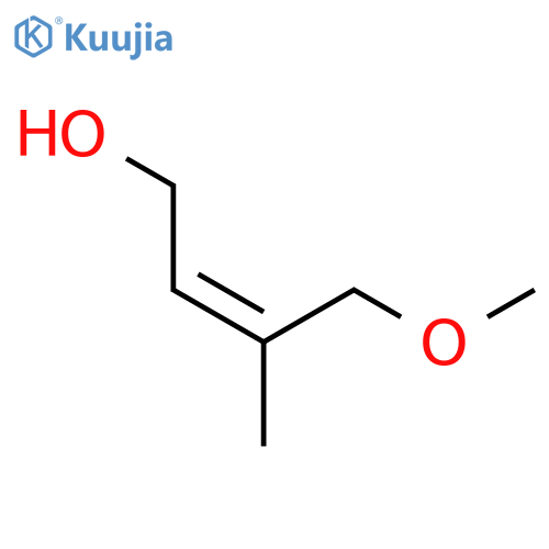 2-Buten-1-ol, 4-methoxy-3-methyl-, (Z)- structure
