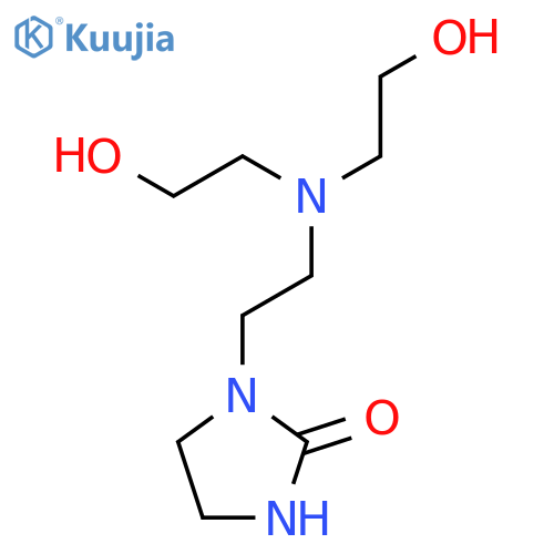 2-Imidazolidinone, 1-[2-[bis(2-hydroxyethyl)amino]ethyl]- structure