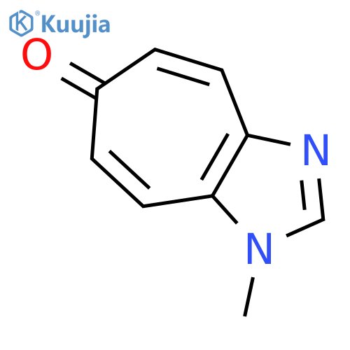 6(1H)-Cycloheptimidazolone, 1-methyl- structure