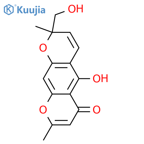 12-Hydroxyspatheliachromene; (S)-form structure