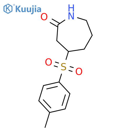 2H-Azepin-2-one, hexahydro-4-[(4-methylphenyl)sulfonyl]- structure