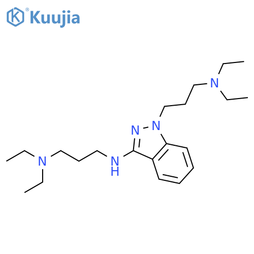 1,3-Propanediamine,N'-[1-[3-(diethylamino)propyl]-1H-indazol-3-yl]-N,N-diethyl- structure