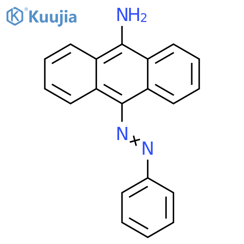 9-Anthracenamine, 10-(phenylazo)- structure