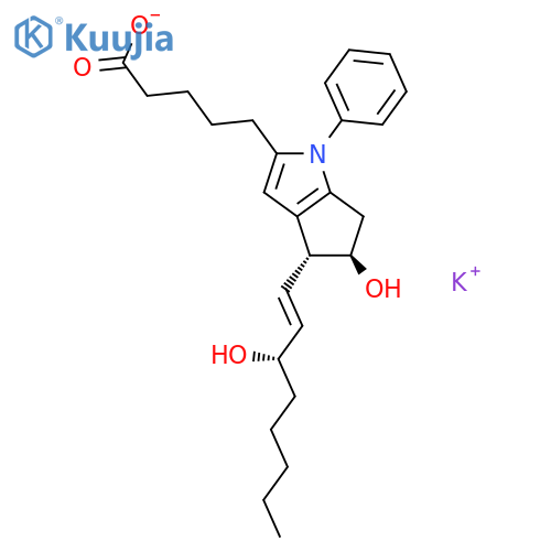 Piriprost Potassium structure