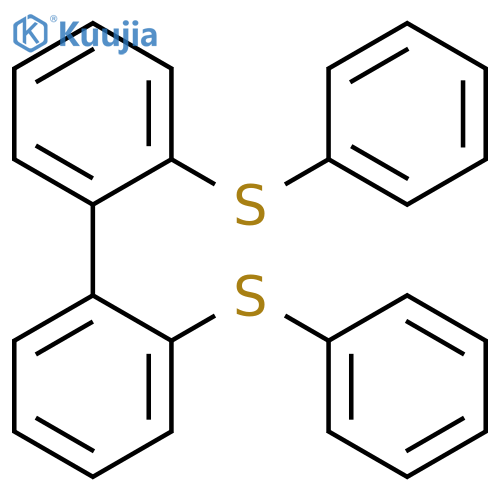 1,1'-Biphenyl, 2,2'-bis(phenylthio)- structure