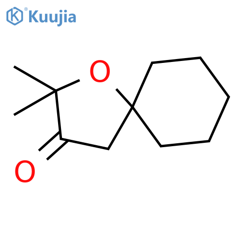 1-OXASPIRO[4.5]DECAN-3-ONE, 2,2-DIMETHYL- structure