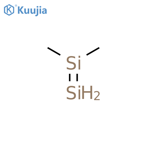 Disilene, 1,1-dimethyl- structure