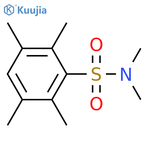N,N,2,3,5,6-hexamethylbenzene-1-sulfonamide structure