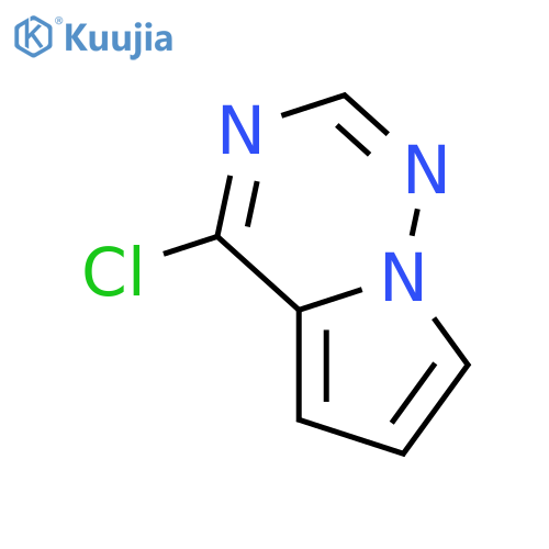 4-Chloropyrrolo[2,1-f][1,2,4]triazine structure