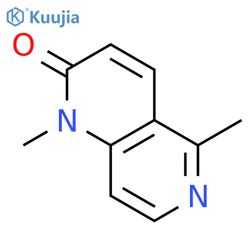 1,6-Naphthyridin-2(1H)-one,1,5-dimethyl- structure