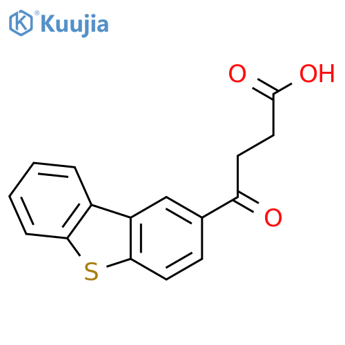 4-Dibenzo[b,d]thien-2-yl-4-oxobutanoic acid structure