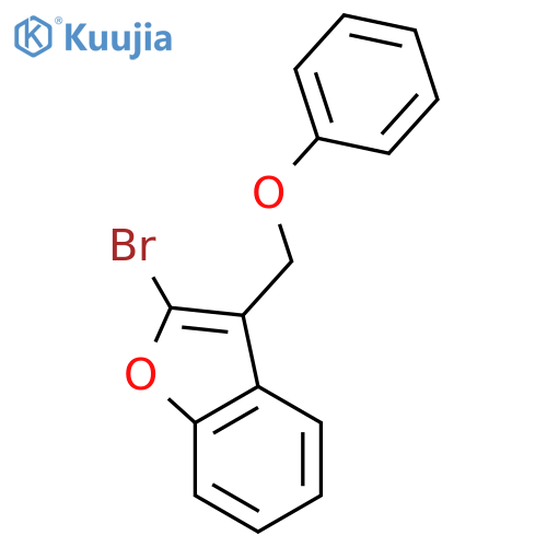 Benzofuran, 2-bromo-3-(phenoxymethyl)- structure