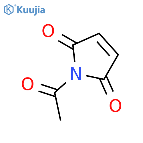 1H-Pyrrole-2,5-dione, 1-acetyl- structure