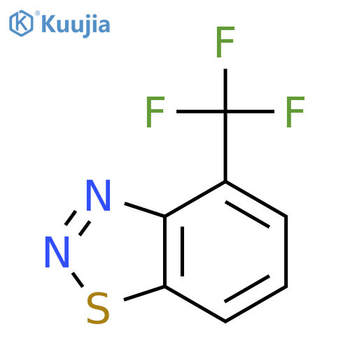 1,2,3-Benzothiadiazole, 4-(trifluoromethyl)- structure