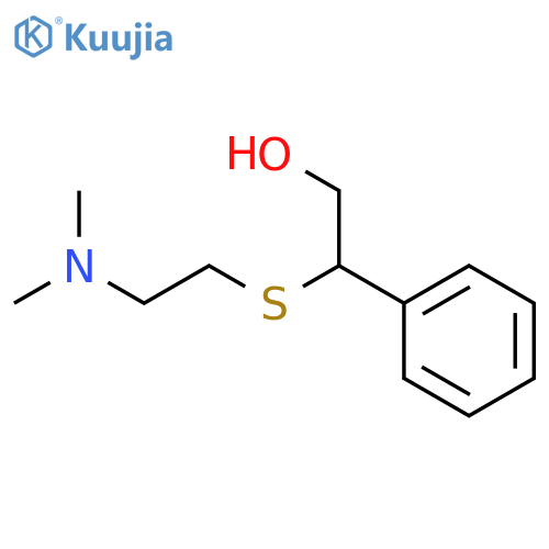 β-(2-Dimethylaminoethylthio)-phenethyl Alcohol structure