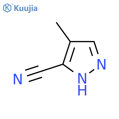 4-Methyl-1H-pyrazole-3-carbonitrile structure