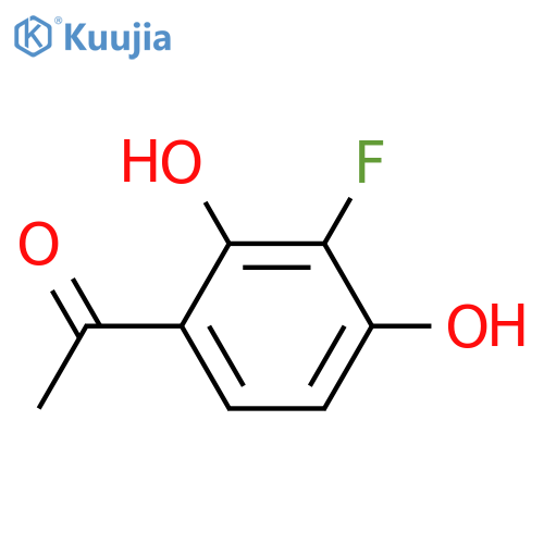 Ethanone,1-(3-fluoro-2,4-dihydroxyphenyl)- structure