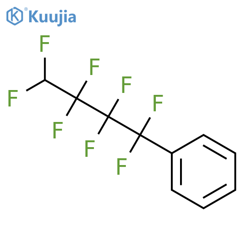 BENZENE, (1,1,2,2,3,3,4,4-OCTAFLUOROBUTYL)- structure